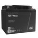 Green Cell AGM22 UPS batteri Blybatterier (VRLA) 12 V 40 At