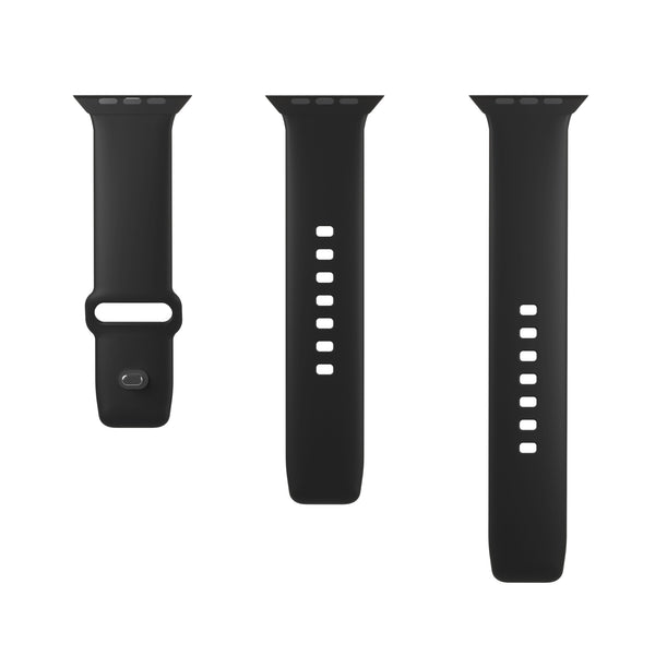 PURO PUICNAW44BLK Smart bærbart (wearable) tilbehør Band Sort Silikone