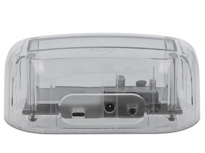 DeLOCK 64089 drevkabinet HDD/SSD kabinet Transparent 2.5/3.5"