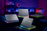 ASUS ROG Strix G18 G814PP-S8014W AMD Ryzen™ 9 8940HX Laptop 45,7 cm (18") WUXGA 32 GB DDR5-SDRAM 1 TB SSD NVIDIA GeForce RTX 5070 Wi-Fi 6E (802.11ax) Windows 11 Home Tysk Sort, Grå
