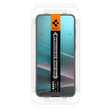 Spigen GLAS.tR EZ Fit Klar skærmbeskytter Samsung 2 stk