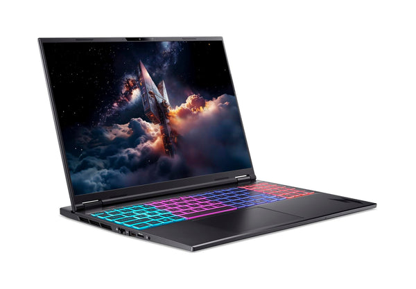 Acer Nitro 16S AI AN16S-61-R9ZH AMD Ryzen AI 9 365 Laptop 40,6 cm (16") WQXGA 32 GB DDR5-SDRAM 1 TB SSD NVIDIA GeForce RTX 5070 Wi-Fi 6E (802.11ax) Windows 11 Home Tysk Sort
