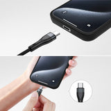 4smarts 541023 USB-kabel 1,2 m USB A/USB C USB C/Micro USB-A/Lightning 15 W Sort