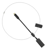 Deltaco Modulær HDMI-adapterring, HDMI til USB-C, sort