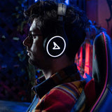 Lexip Impulse Headset Kabel & trådløs Spil Bluetooth Sort