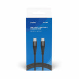 Savio CL-159 USB-kabel USB 2.0 1 m USB C 0,48 Gbit/sek. Sort