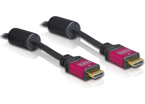 DeLOCK HDMI 1.3b Cable 3.0m HDMI-kabel 3 m HDMI Type A (Standard) Sort