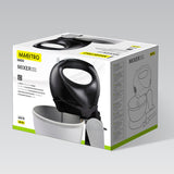 Maestro MR-550 røremaskine og mikser Bordmixer 600 W Sort