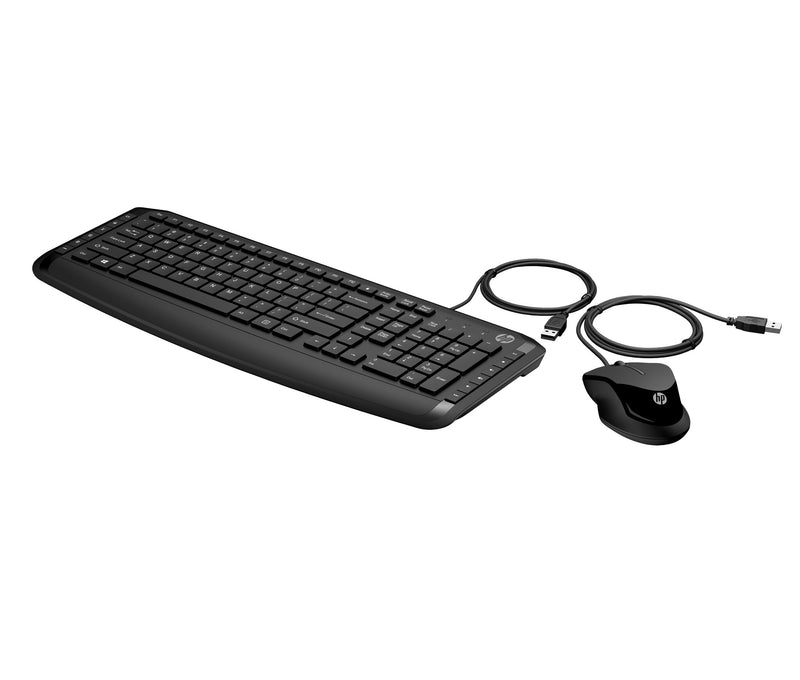 HP Pavilion KEYBOARD AND MOUSE 200 tastatur Mus inkluderet Universel USB Sort