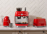 Smeg 50's Style Espressomaskine EGF03RDEU Rød