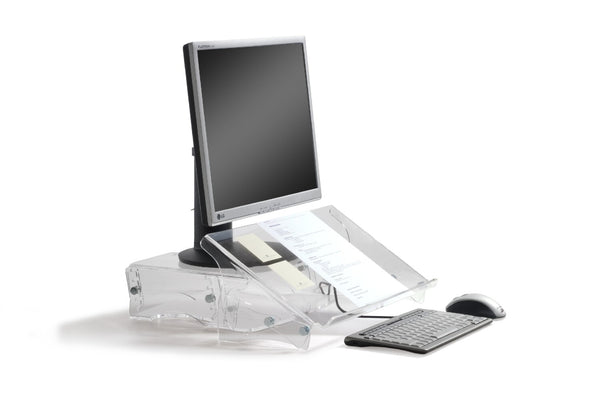 BakkerElkhuizen Q-doc 515 dokumentholder Akryl, Plast, Stål Transparent