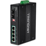 Trendnet TI-PG62B netværksswitch Ikke administreret L2 Gigabit Ethernet (10/100/1000) Strøm over Ethernet (PoE) Sort