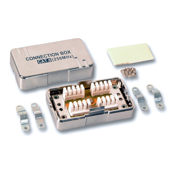 EFB Elektronik 37596.2 netværk fordelerskab Cat6 Sølv