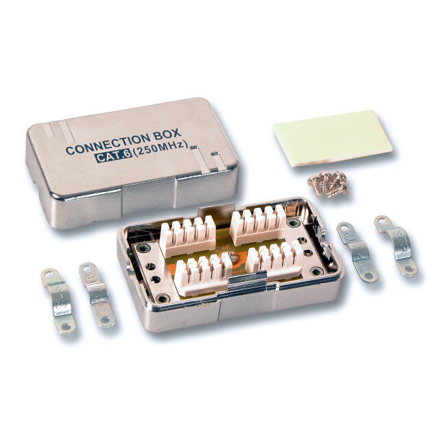 EFB Elektronik 37596.2 netværk fordelerskab Cat6 Sølv