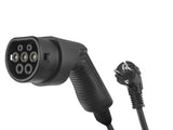 Green Cell EV16 ladestation til elektriske køretøjer Sort 1 Indbygget skærm LCD
