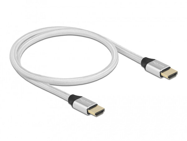 DeLOCK 85365 HDMI-kabel 0,5 m HDMI Type A (Standard) Sølv