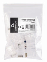 Gembird LC-8P8C-001/10 kabelsamler RJ-45 Transparent