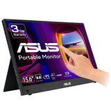 ASUS ZenScreen MB16AMTR computerskærm 39,6 cm (15.6") 1920 x 1080 pixel Fuld HD LCD Berøringsskærm Sort