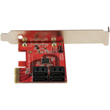 StarTech.com 4P6G-PCIE-SATA-CARD interface-kort/adapter Intern