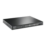 TP-Link JetStream TL-SG3428MP netværksswitch Administreret L2+ Gigabit Ethernet (10/100/1000) Strøm over Ethernet (PoE) 1U Sort