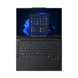 Lenovo ThinkPad E14 Gen 7 (Intel) Copilot+ PC Intel Core Ultra 5 226V Laptop 35,6 cm (14") WUXGA 16 GB LPDDR5x-SDRAM 512 GB SSD Wi-Fi 6E (802.11ax) Windows 11 Pro Tysk Sort