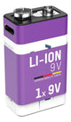 Ansmann 1315-0005 husholdningsbatteri Genopladeligt batteri 9V Lithium-Ion (Li-Ion)