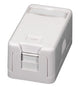 EFB Elektronik Keystone Verteilerbox Aufputz, 1-Port, Staubschutz selbstschließend