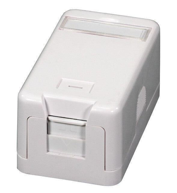 EFB Elektronik Keystone Verteilerbox Aufputz, 1-Port, Staubschutz selbstschließend