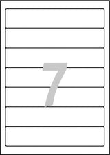 Avery L4760-25 print etiket Hvid