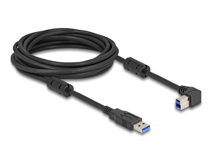 DeLOCK 81111 USB-kabel USB 3.2 Gen 1 (3.1 Gen 1) 5 m USB A USB B 5 Gbit/sek. Sort