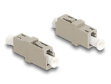 DeLOCK 87986 fiber adapter LC 1 stk Beige