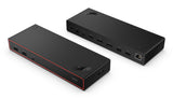 Lenovo ThinkPad USB4 Dock 5000 Ledningsført Thunderbolt 4 Sort