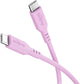Goobay 77746 USB-kabel USB 2.0 1,5 m USB C 0,48 Gbit/sek. 60 W Lyserød