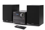 Sharp XL-B517D Home audio micro system 45 W Sort