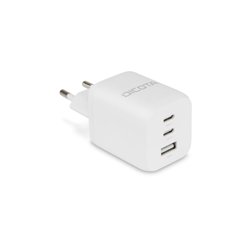 DICOTA D32054 oplader til mobil enhed Universel Hvid Vekselstrøm Hurtig opladning Indendørs