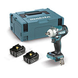 Makita DTW301RTJ elektrisk skiftenøgle 1/2" 3200 rpm 580 Nm 18 V