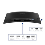 Philips 34B2N3500C/00 computerskærm 86,4 cm (34") 3440 x 1440 pixel Wide Quad HD LCD Sort