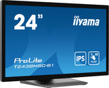iiyama ProLite T2438MSC-B1 computerskærm 60,5 cm (23.8") 1920 x 1080 pixel Fuld HD LED Berøringsskærm Sort