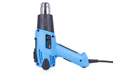Alphacool 10178 varmepistol Varmluftspistol 650 °C 2000 W Sort, Blå