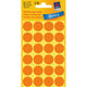 Avery 3173 selvklæbende etiket Cirkel Orange 96 stk