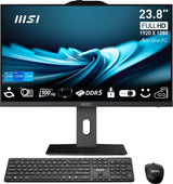 MSI Pro AP242P 14M-649XEU Intel® Core™ i5 i5-14400 60,5 cm (23.8") 1920 x 1080 pixel All-in-One PC 16 GB DDR5-SDRAM 512 GB SSD Wi-Fi 6E (802.11ax) Sort
