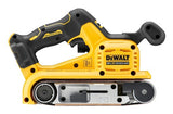 DeWALT DCW220NT-XJ transportabel slibemaskine Bånd slibemaskine Sort, Gul