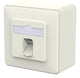 METZ CONNECT 130D370002-I stikkontakt RJ-45 Hvid