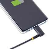 StarTech.com RUSB2CLTMM1MR kabel til mobiltelefon Sort 1 m USB C Lightning