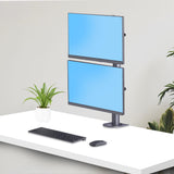 StarTech.com H2MPV-MONITOR-MOUNT skærmbeslag og -stativer 124,5 cm (49") Skrivebord Sort