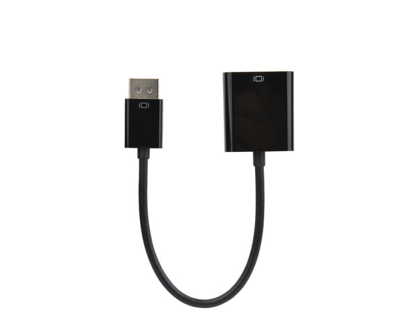Prokord DP-V videokabel adapter 0,2 m DisplayPort VGA (D-Sub) Sort