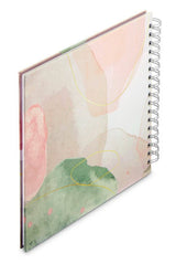 Hama Watercolor fotoalbum og arkbeskyttelse Grøn 100 ark 10 x 15 Spiral indbinding