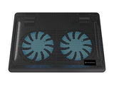 Conceptronic CNBCOOLPAD2F køling til laptop 39,6 cm (15.6") 1000 rpm Sort