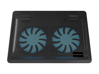Conceptronic CNBCOOLPAD2F køling til laptop 39,6 cm (15.6") 1000 rpm Sort