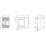Siemens 3RT2016-2BB42 elektrisk kontaktor